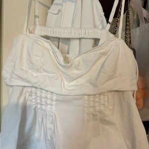 Free People White Tank Top